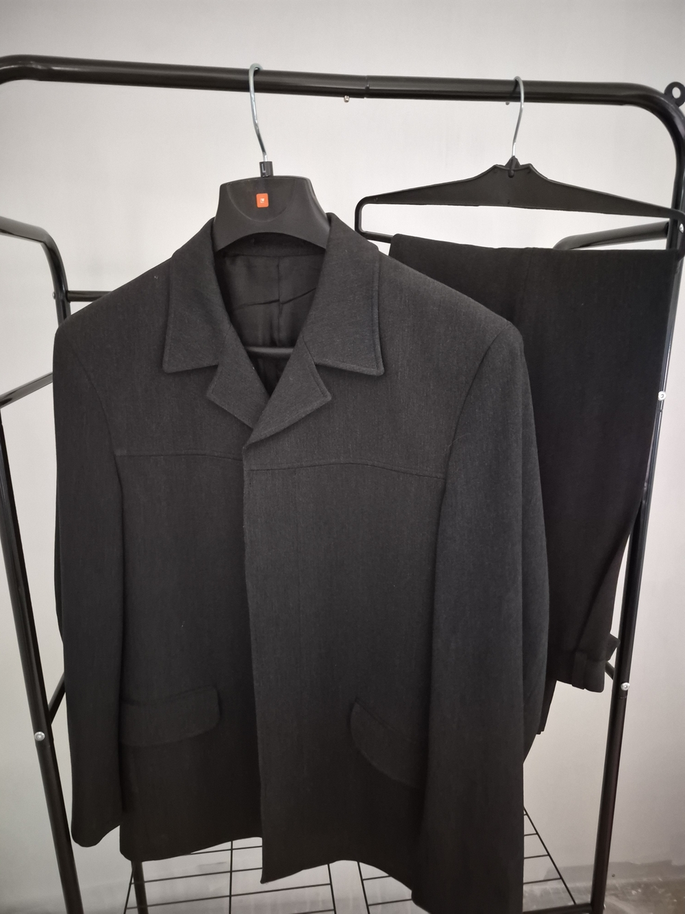 Men's Black Suit Jacket & Trousers